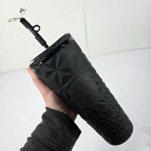 Starbucks Halloween 2025 Black Butterfly Prizm Glow In The Dark 24oz Tumbler New